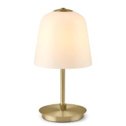 745470 - Room 49 - battery table lamp �15 - Opal Antique Brass - 72 PPI
